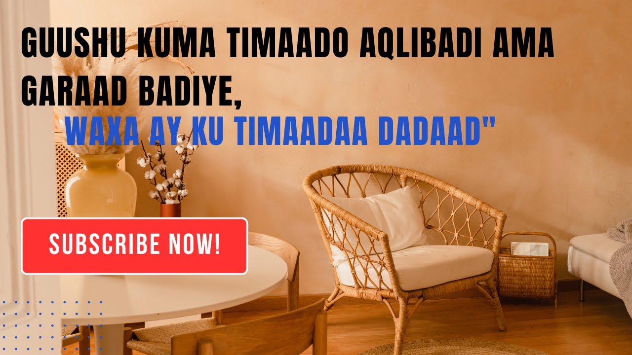 GUUSHU KUMA TIMAADO AQLIBADI AMA GARAAD BADIYE, WAXA AY KU TIMAADAA DADAAD