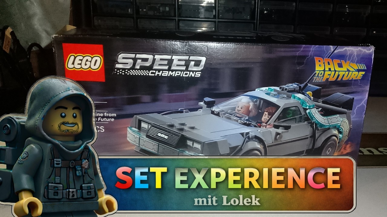 Set Experience | Lego 77256 Speed Champion Delorian - Perfekt getroffen und spaßig im Bau