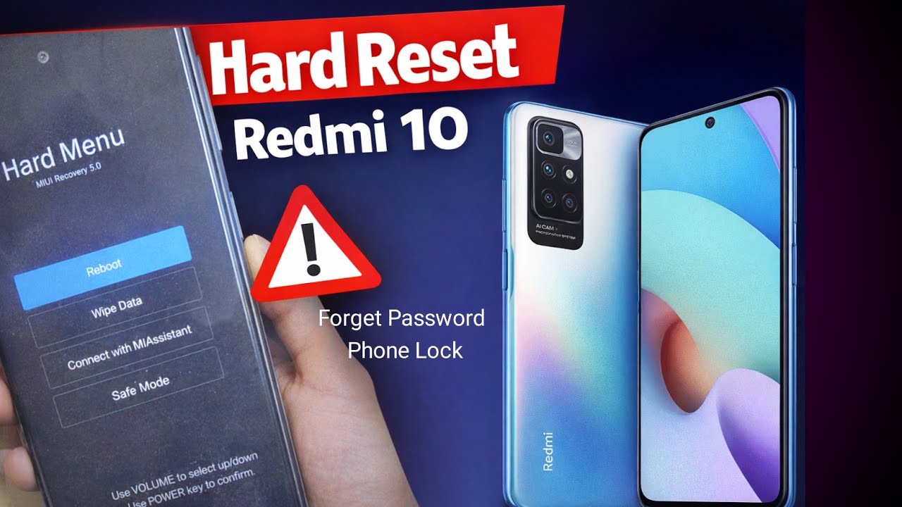 Redmi 10 Hard Reset/factory reset