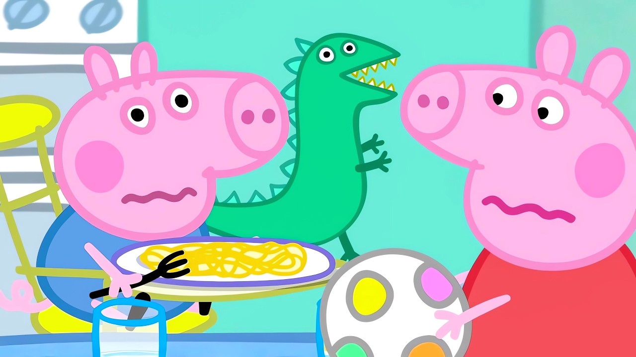 Peppa Pig 🕵️‍♀️ Où est Monsieur Dinosaure ? 🦖🔍 Dessins animés en français