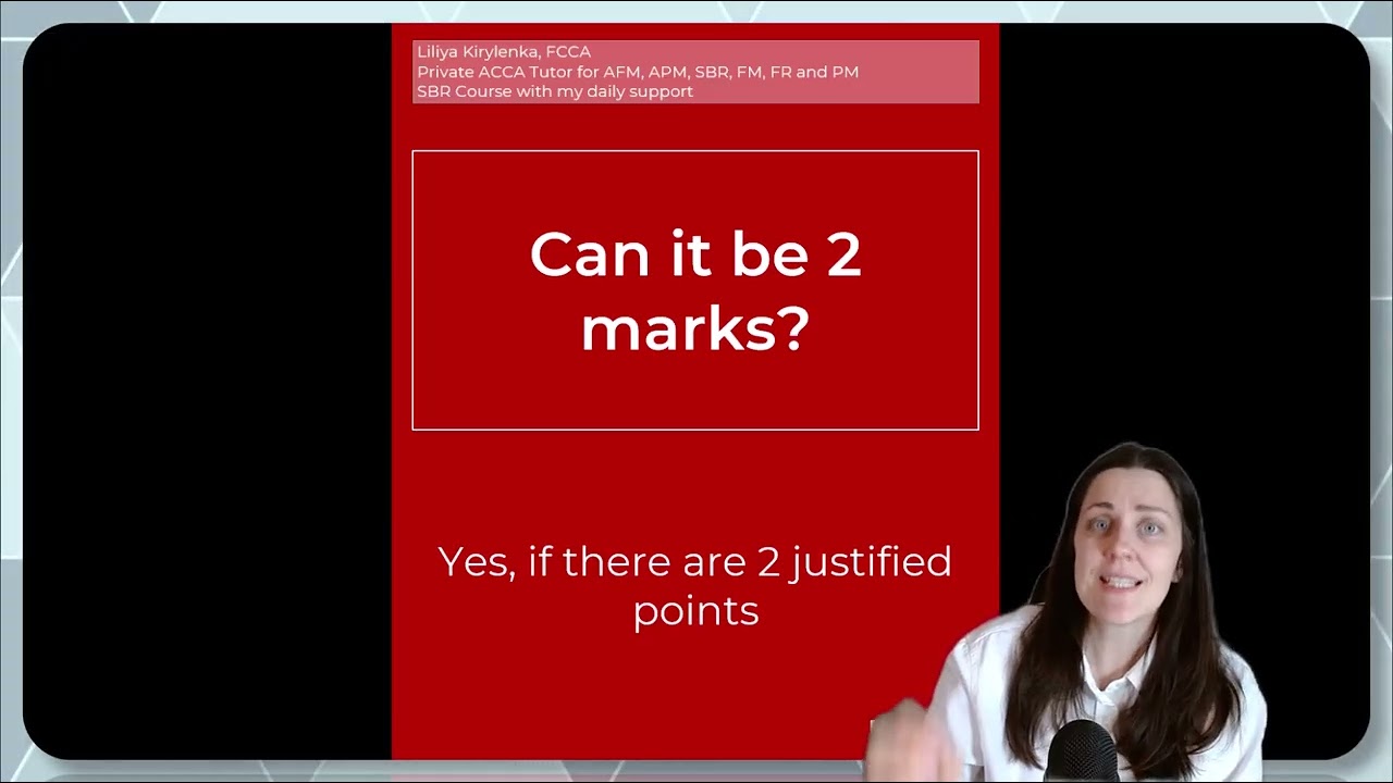 SBR Made Easy: How to Mark Your Own Answers