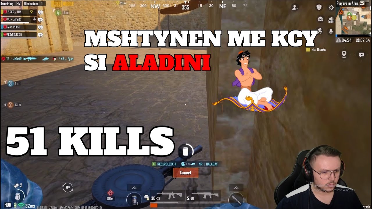 RKS CLAN - MSHTYNEN ME KCY ! PUBG MOBILE