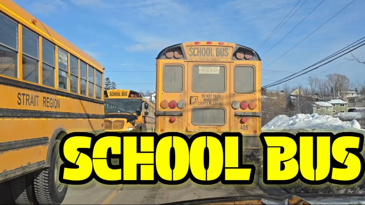 SCHOOL RUSH HOUR!!! #buhayofw #ofwabroad #buhaycanada 