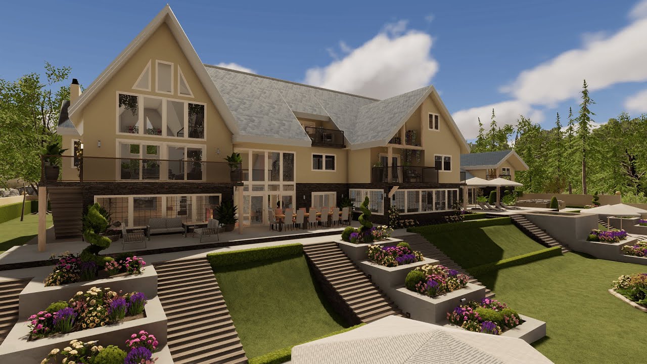 House Flipper2: Country Mansion Sandbox Build