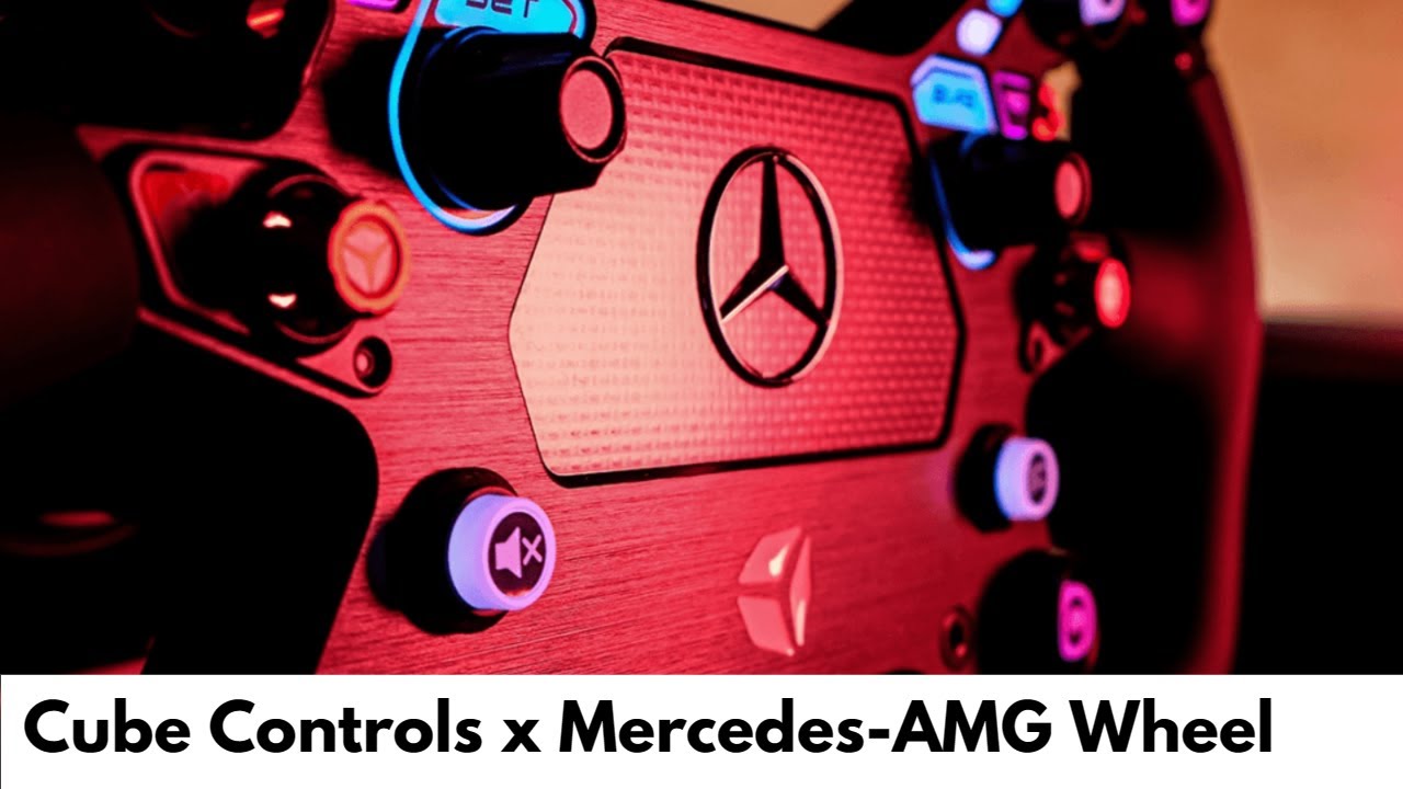 Cube Controls x Mercedes-AMG - GT Edition Sim Wheel A-Z Review [deutsch | english CC]