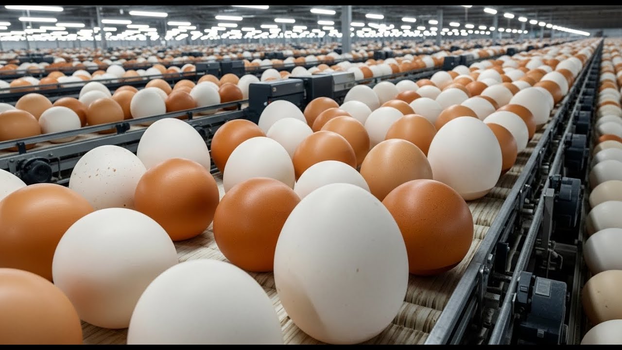 **The Secret Process Behind the Eggs You Eat Every Day Will Completely Surprise You Inside!!**