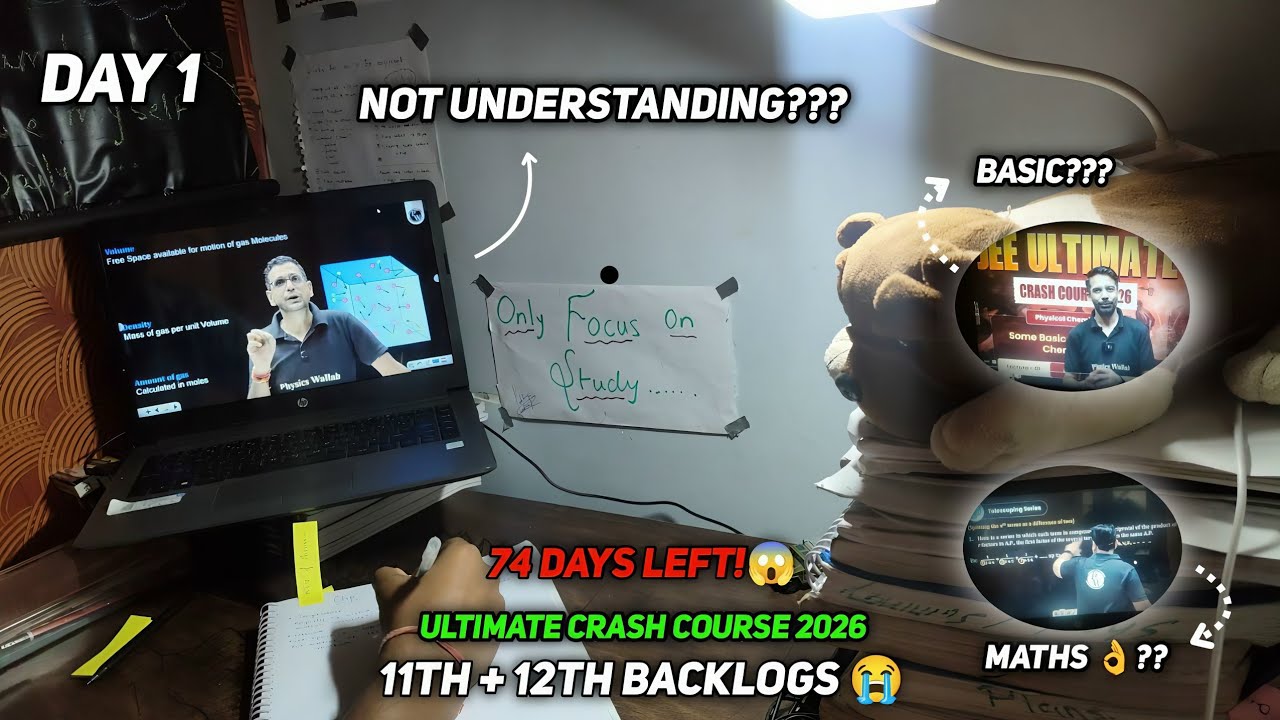 PW Ultimate Crash Course JEE 2026 &ndash; Day 1🔥 Lecture Review & My Honest Opinion | JEE Comeback Journey