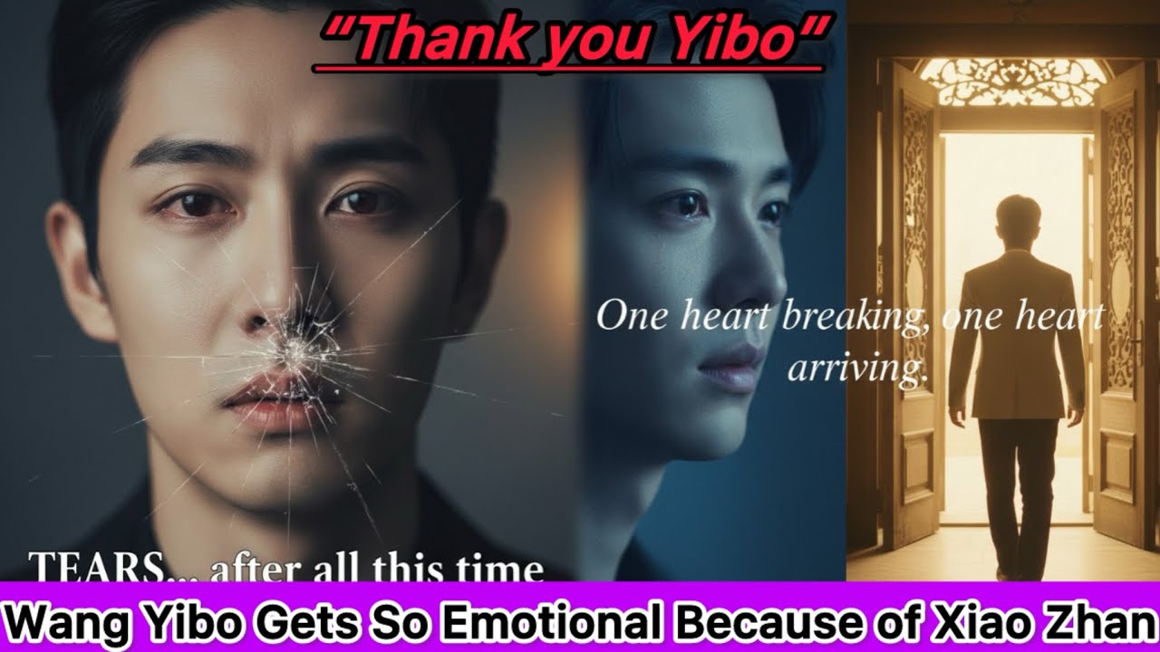 Wang Yibo Gets EMOTIONAL When Xiao Zhan Surprises Him?