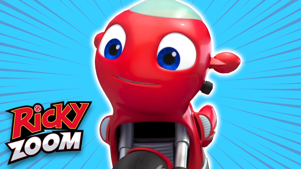 incroyable ricky⚡️ régi par ricky⚡️ Caricature De Moto | Ricky Zoom Français