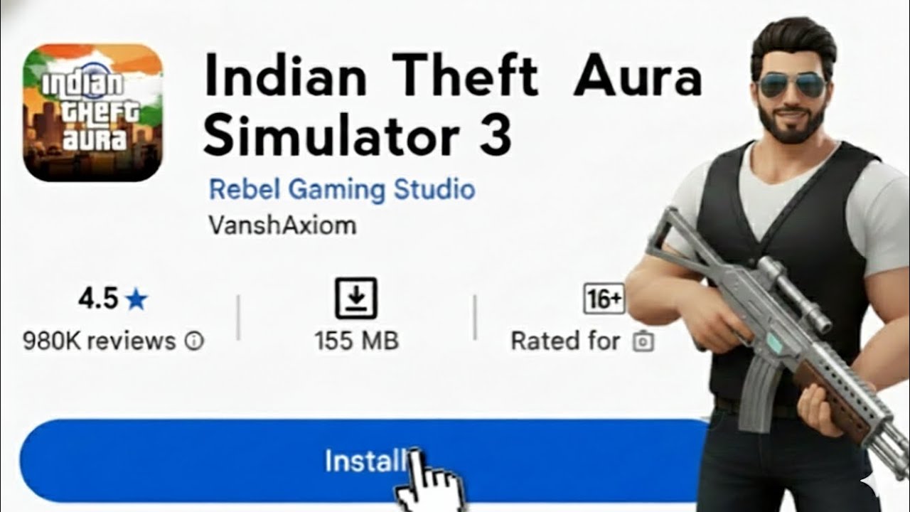 Indian Theft Aura Simulator new update subscribers cheat code new Indian Theft Aura
