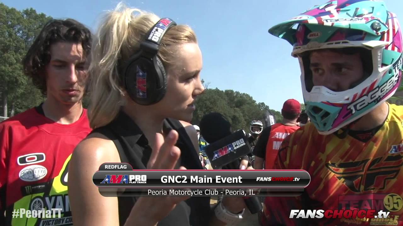 2015 Peoria TT – GNC2 Main Event Full Race (HD) – AMA Pro Flat Track