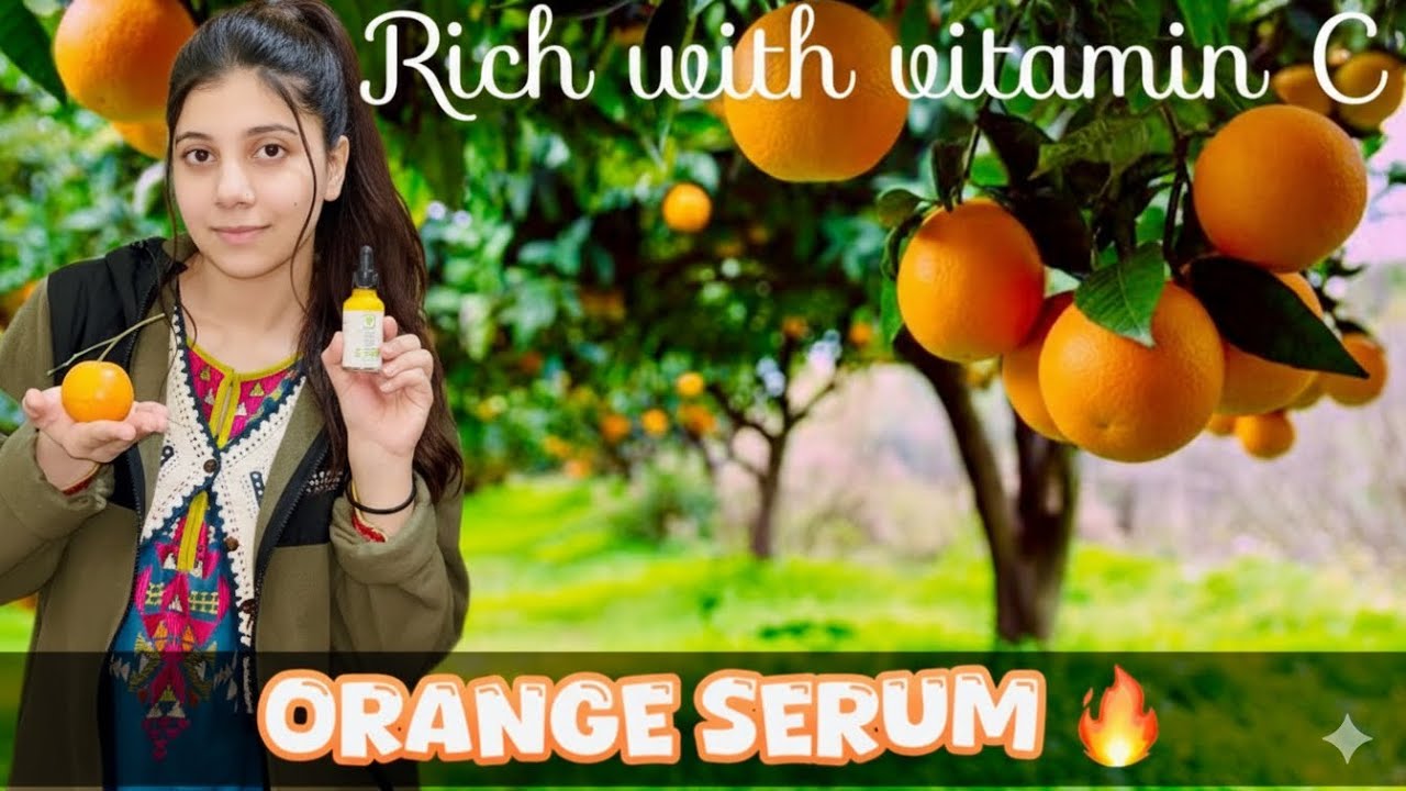 Rich Vitamin C Orange Serum – The Glow Secret No One Told You! 🍊