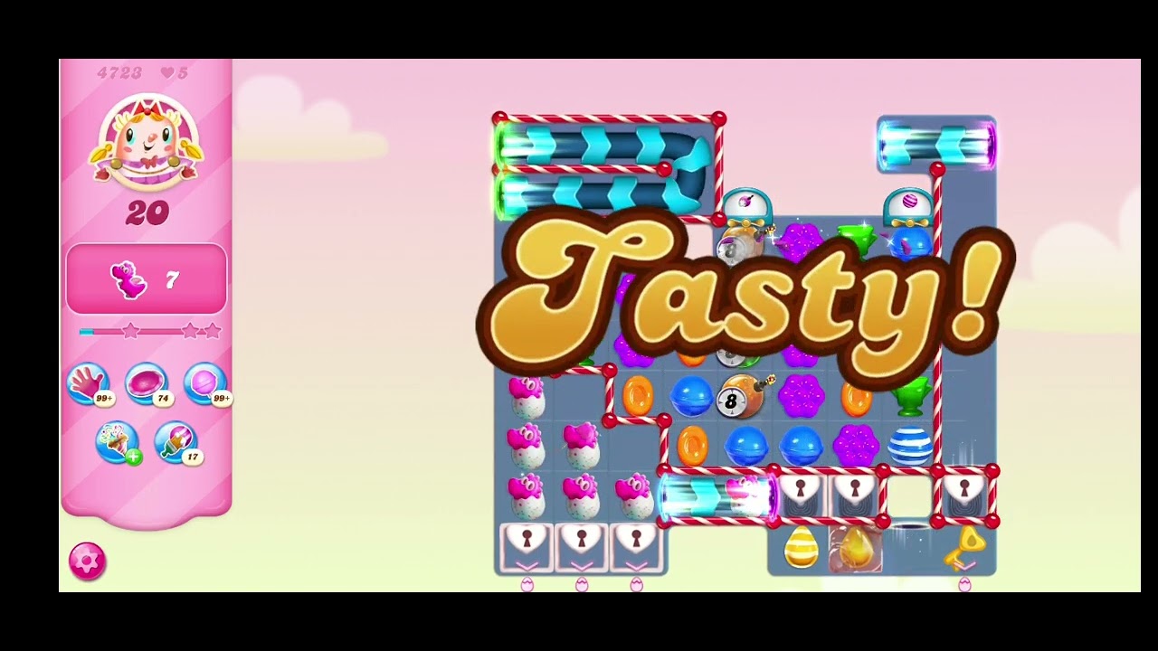 Candy Crush Saga level-4723//No boosters