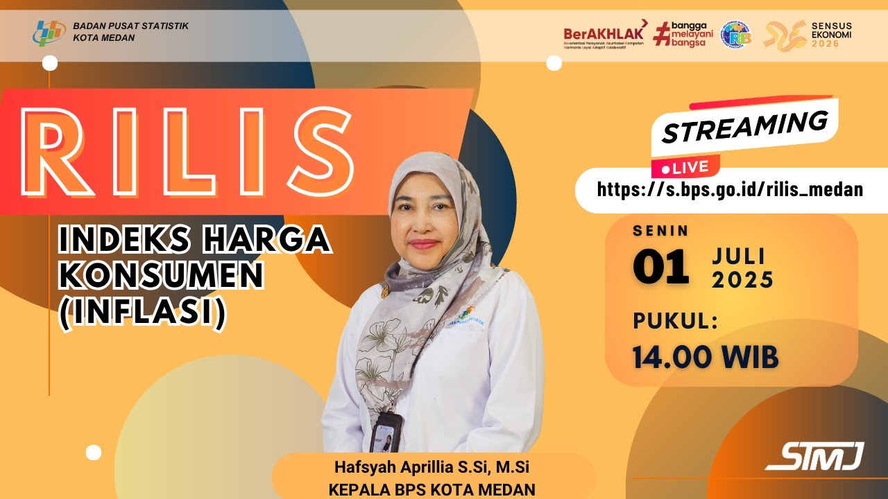 [RILIS BPS KOTA MEDAN] 1 Juli 2025