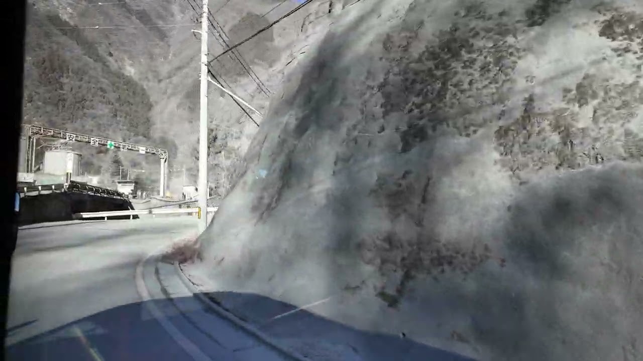 埼玉のローカルバス旅｜小鹿野町営バス・白井差口線｜小森〜丸神の滝入口｜2026.1.31 / Local Bus Ride in OganoDJI 20260131085031 0192 D