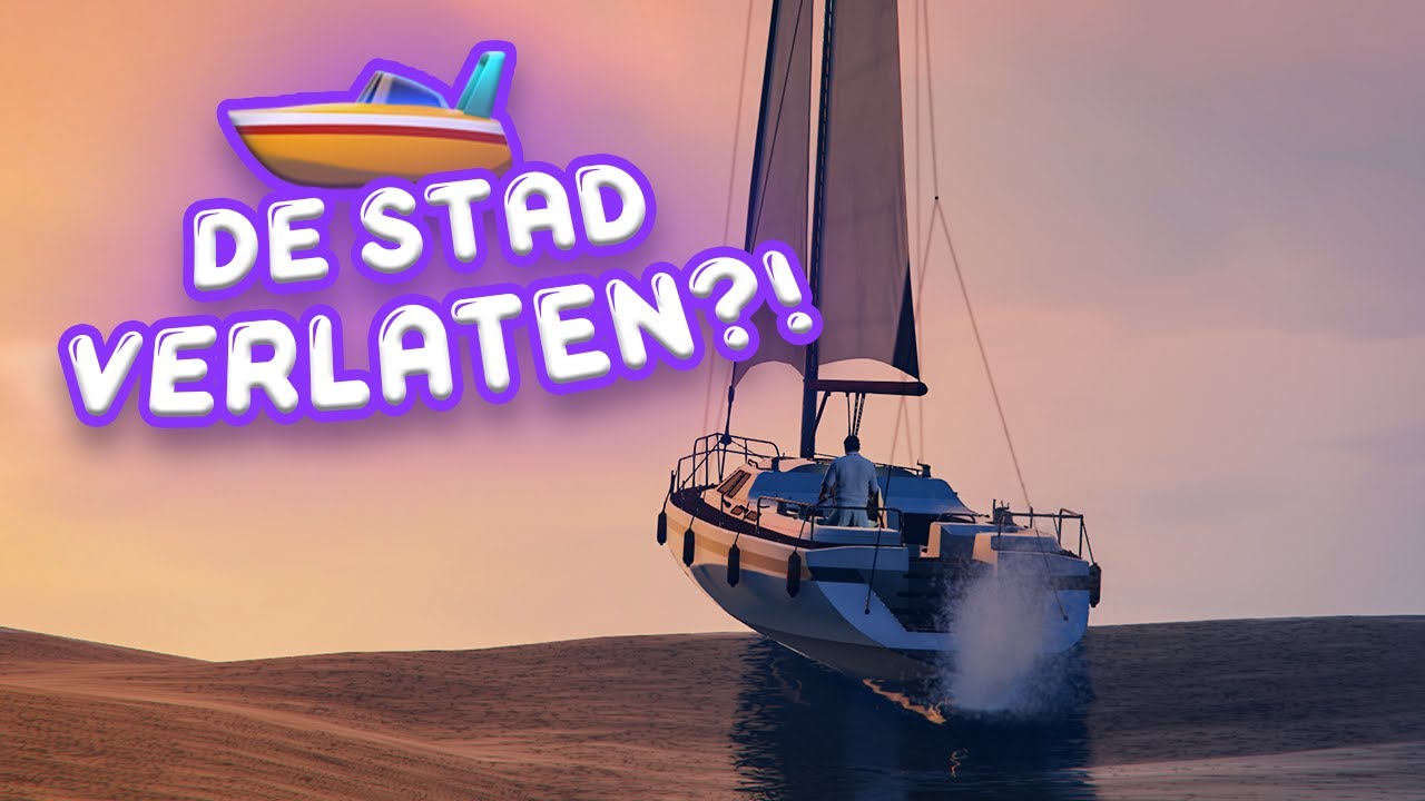 CHATMO VERLAAT de STAD?! ⛵ (GTA RP)