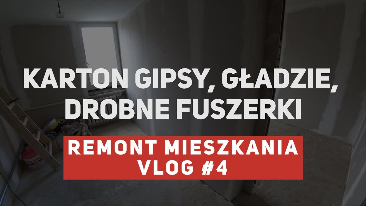 Remont mieszkania - ścianka postawiona, drobne fuszerki, gładzie
