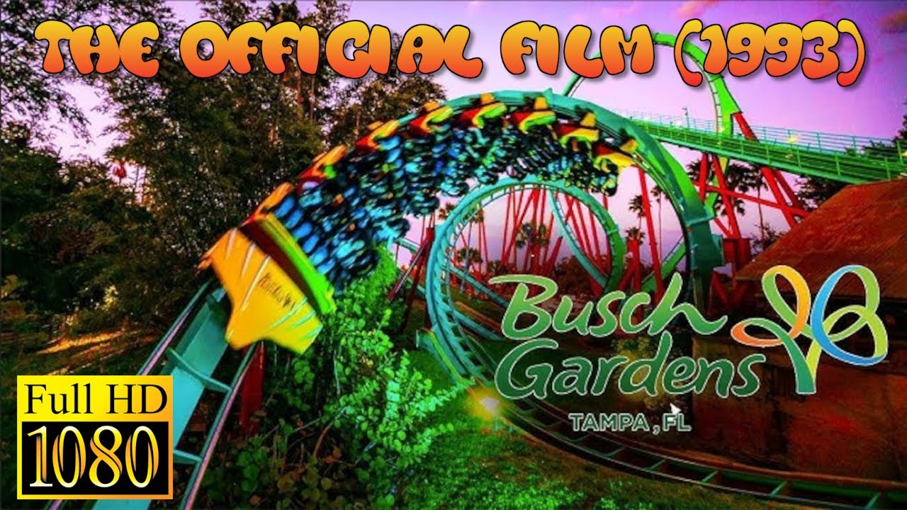Официальный фильм парка развлечений Busch Gardens Tampa Bay (1993) *** Улучшено до разрешения 108...