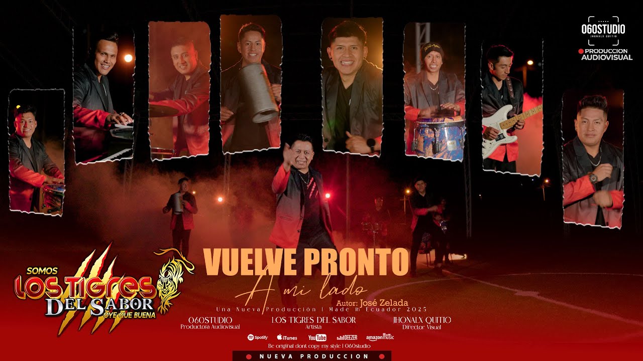 LOS TIGRES DEL SABOR - VUELVE PRONTO A MI LADO - [VIDEO OFICIAL 2025]