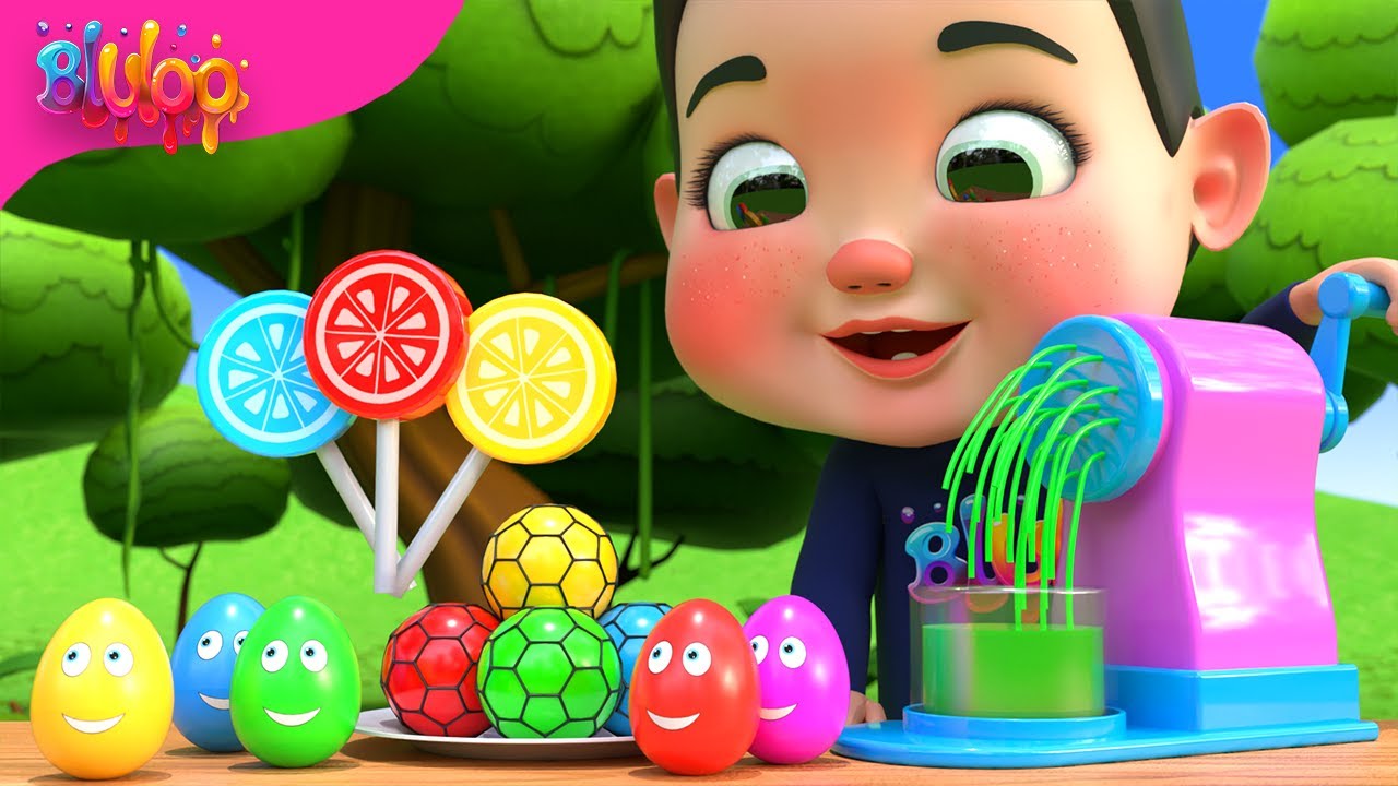 Magic Bunny Cups! What’s Inside? 🎩🐰 | BluLoo Nursery Rhymes & Kids Songs