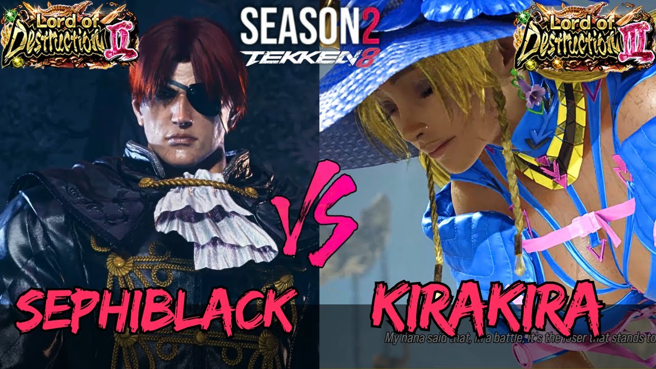 Tekken 8 - Season 2 ▰ Sephiblack (Shaheen) Vs Kirakira (Miary Zo) ▰ High Level Gameplay