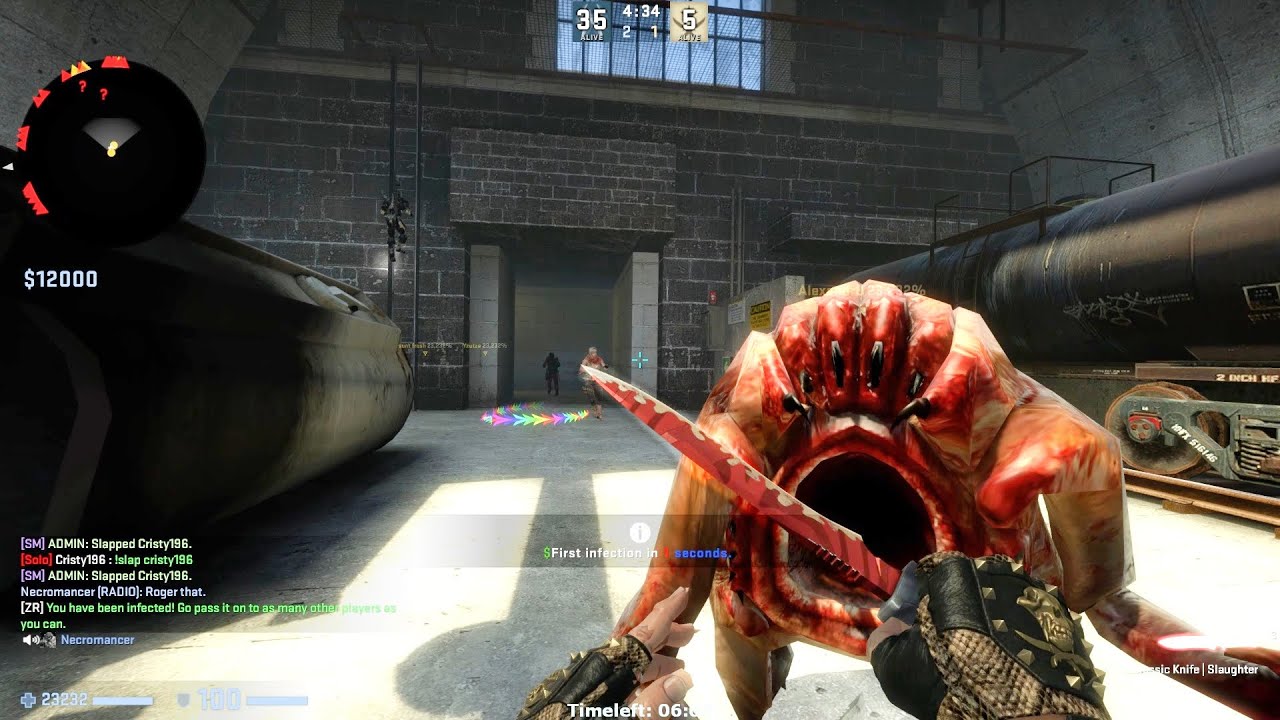CS:GO · Zombie Survival Mod: zm_roy_old_industrial_csgo [2U]