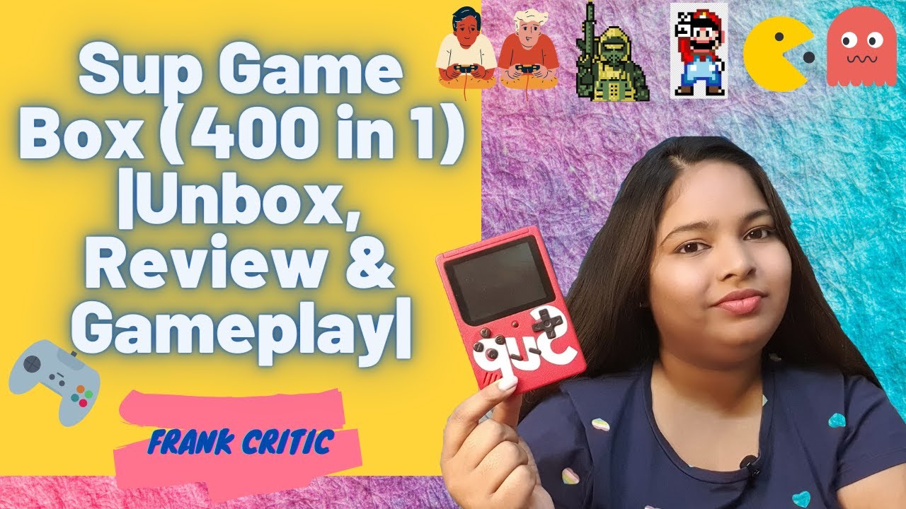 Sup (400 in1) Classic Game Box || Unboxing, Review & Gameplay|| 🕹