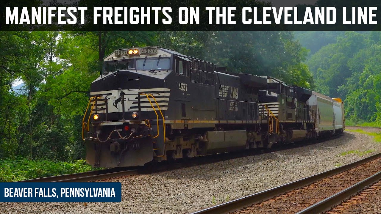 Manifest Freights on the NS Cleveland Line