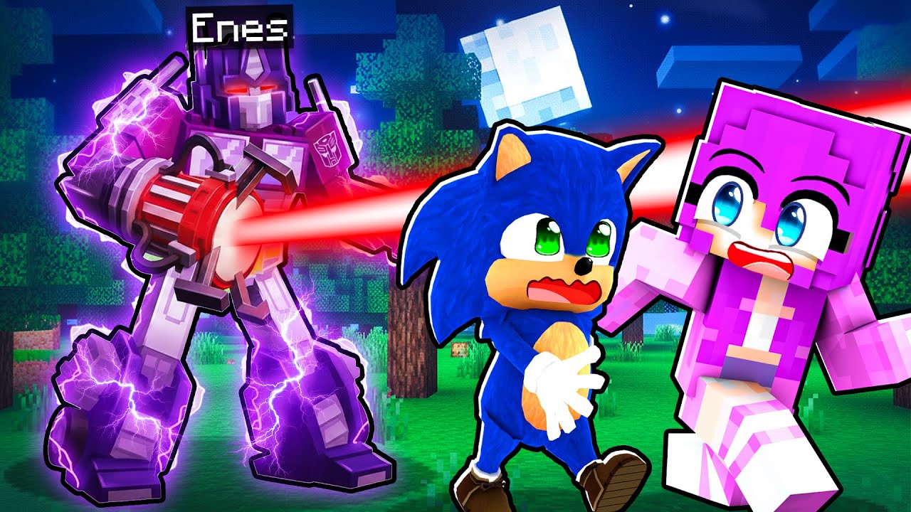 DARK TRANSFORMERS OLUP ARKADAŞLARIMI TROLLEDİM - ⚠️ Minecraft