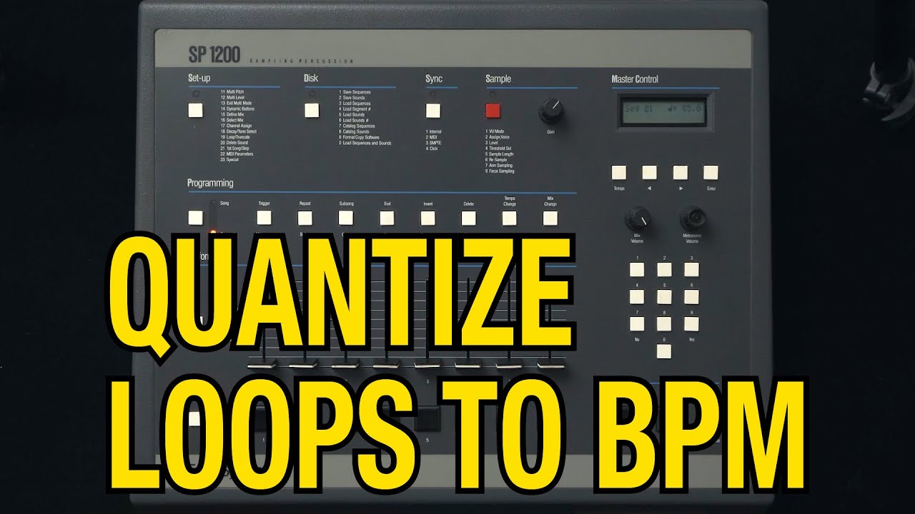 How to Quantize Loops on the Emu Rossum SP1200