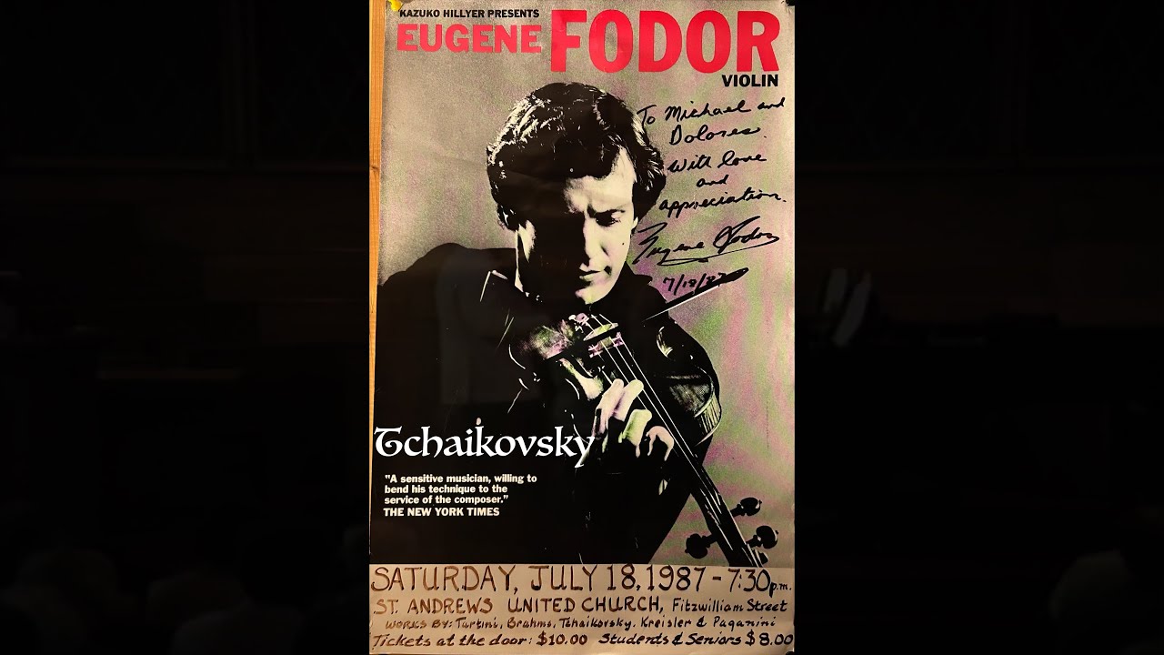 Very RARE - Eugene Fodor -Tchaikovsky: Sérénade Mélancolique