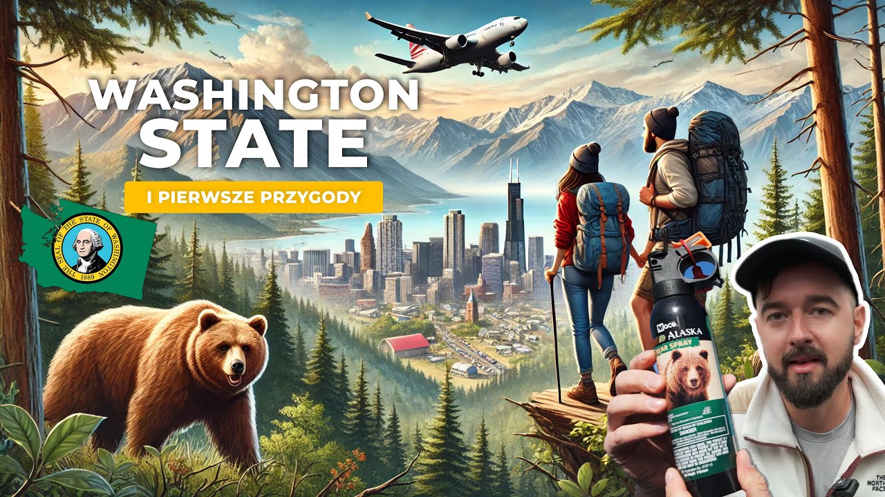 🌲 Zaczynamy wielką przygodę! 3 tygodnie w USA &ndash; SEATTLE i Waszyngton [#1] 🇺🇸