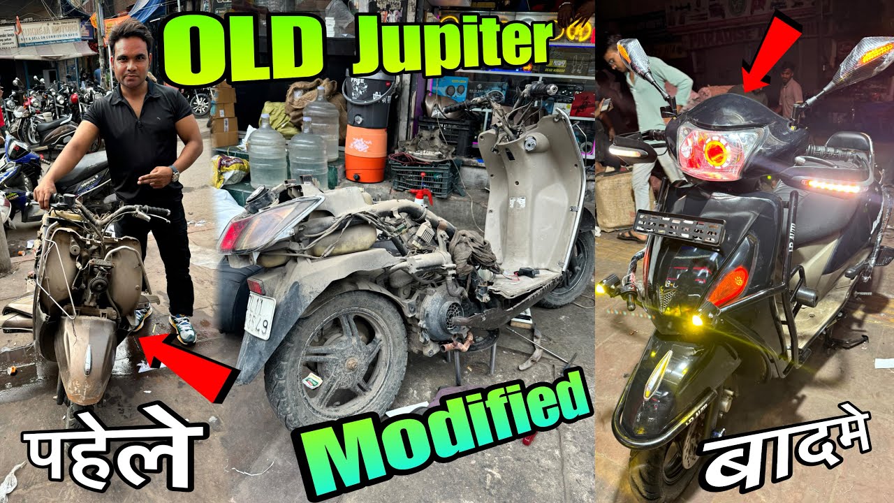 TVs jupiter modified | Old Jupiter restoration | Jupiter modification 😱