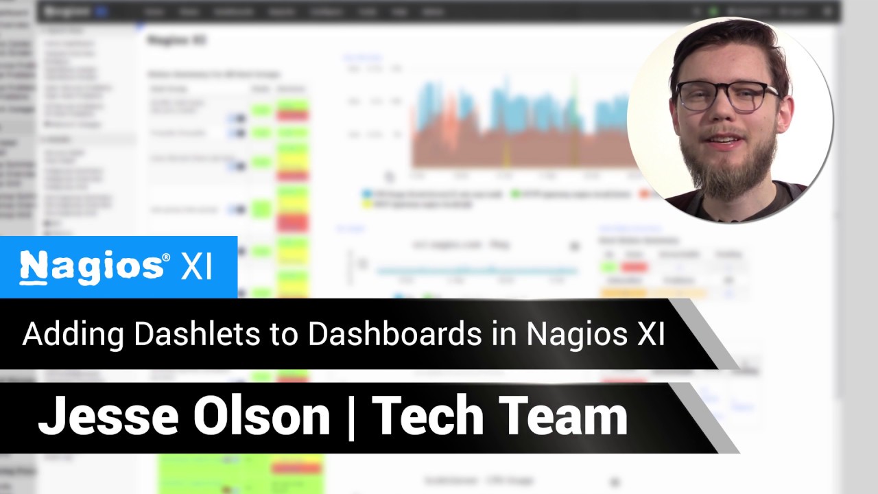 Nagios: Adding Dashlets to Dashboards in Nagios XI