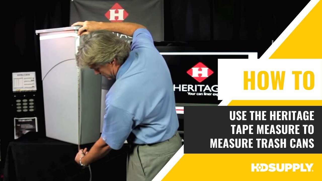 Heritage Trash Can Measuring Training | HD Supply