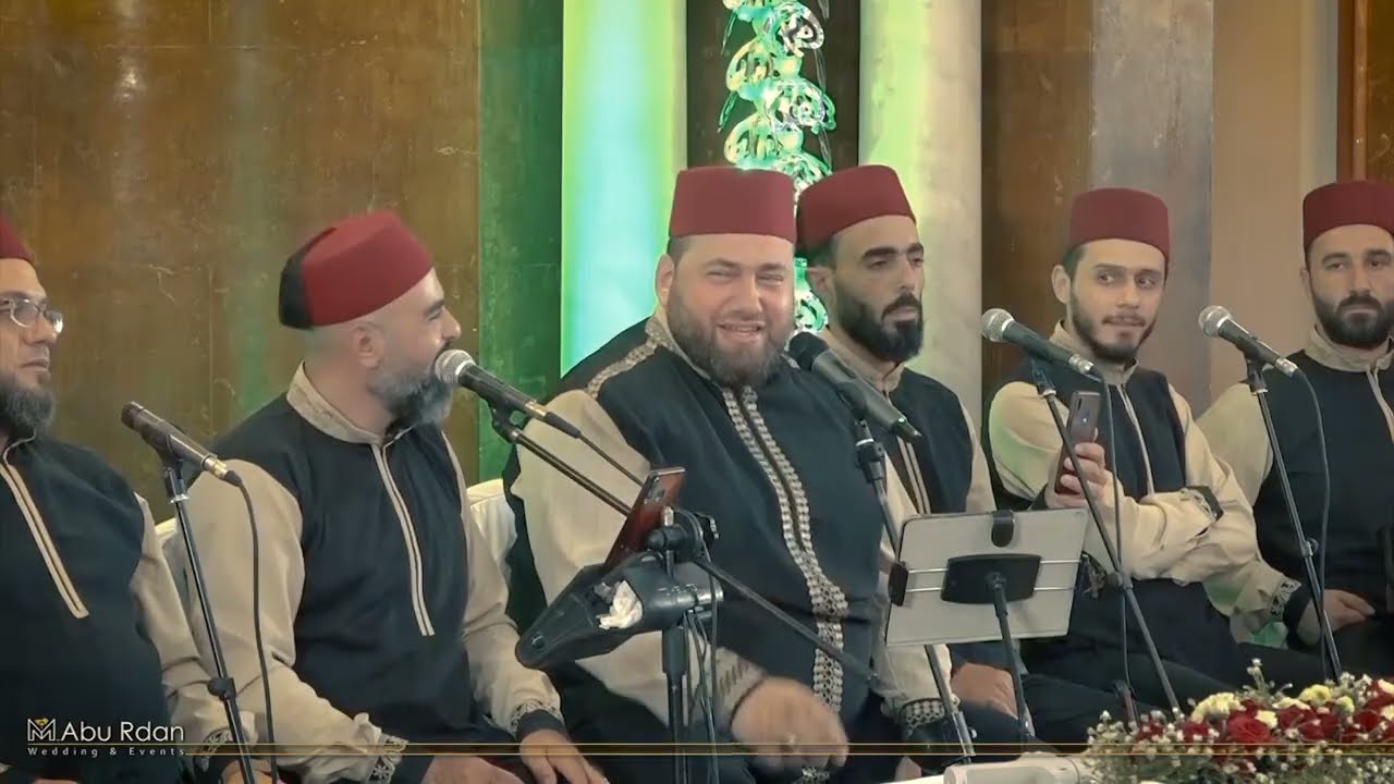 منصور زعيتر | اني على باب اهل الفضل - مناجاة - محمد حبيبي - قمر بني هاشم حفل حلب 2024 mansour zaiter