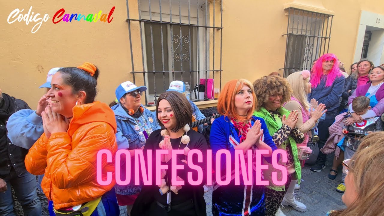 Chirigota callejera LAS SPICE DEL PADRÓN (Cadiwoman 2023) - CONFESIONES