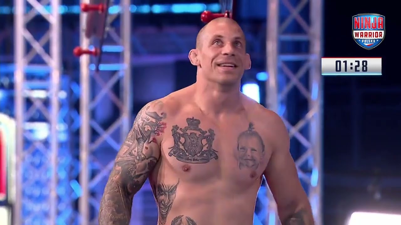 Damian Janikowski na torze eliminacyjnym | Ninja Warrior Polska 7.