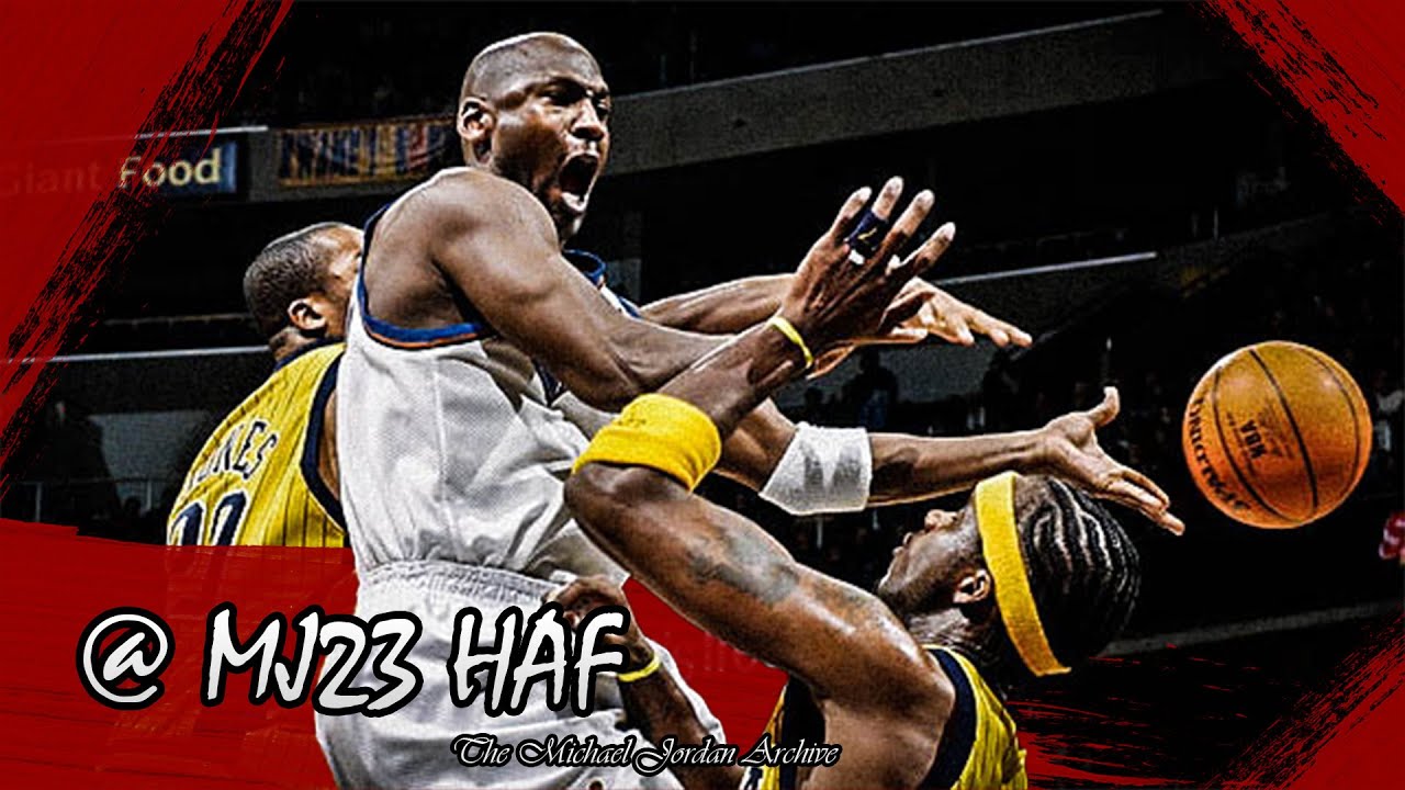 Michael Jordan Highlights vs Pacers (2003.01.04) - 41pts, 