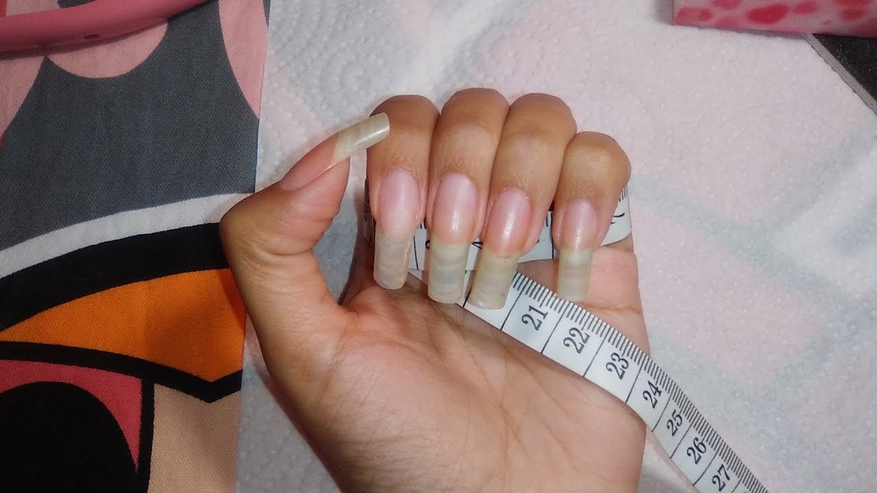 CORTE DE UÑAS LARGAS NATURALES :)