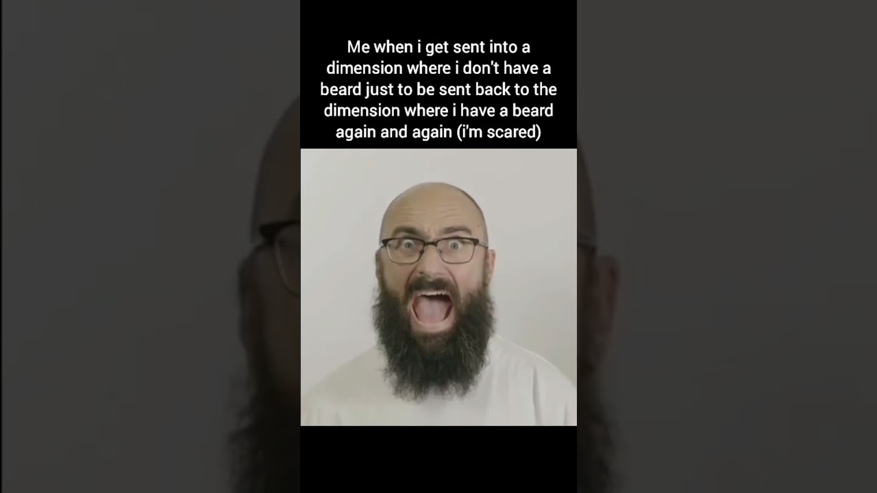 Vsauce loses his beard (and get it back[and lose it])🧔👦🧔👦🧔👦🧔👦🧔#meme #shorts #vsauce #michael #beard