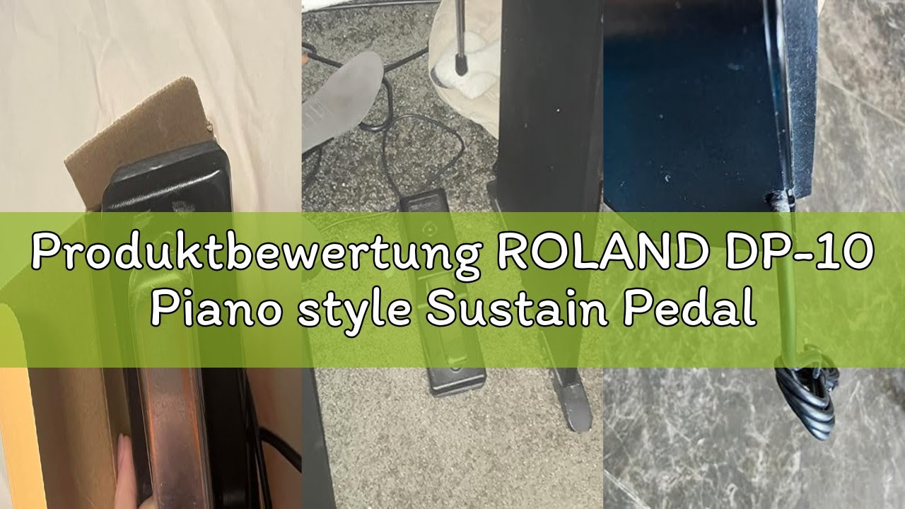 Produktbewertung ROLAND DP-10 Piano style Sustain Pedal