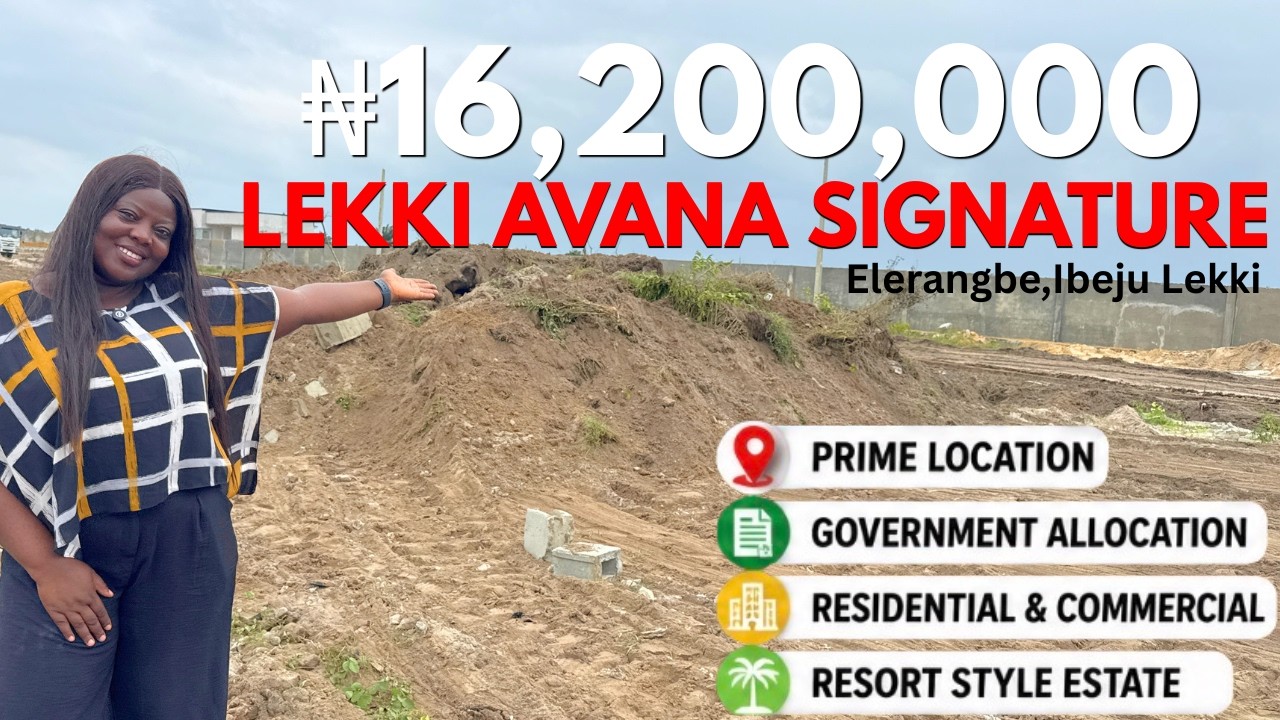LEKKI AVANA SIGNATURE SITE TOUR, IBEJU-LEKKI, LAGOS | LAND FOR SALE #update #lekkiavanasignature