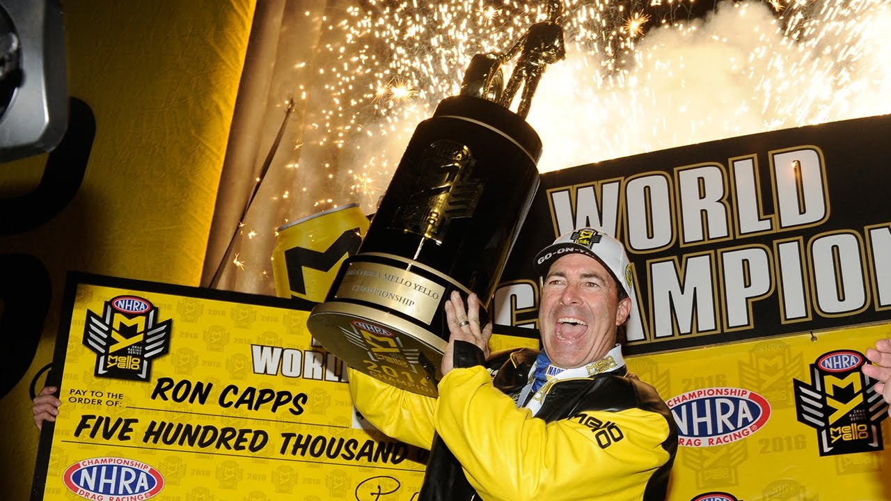 FINALLY! Ron Capps WINS FIRST NHRA Funny Car Championship