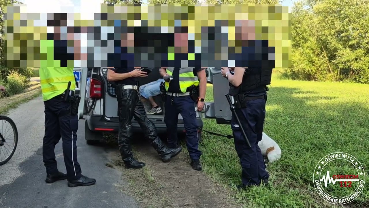 Wypadek w Zatorze. Mężczyzna uciekł z miejsca zdarzenia. Zostal zatrzymany- był pod wpływem alkoholu