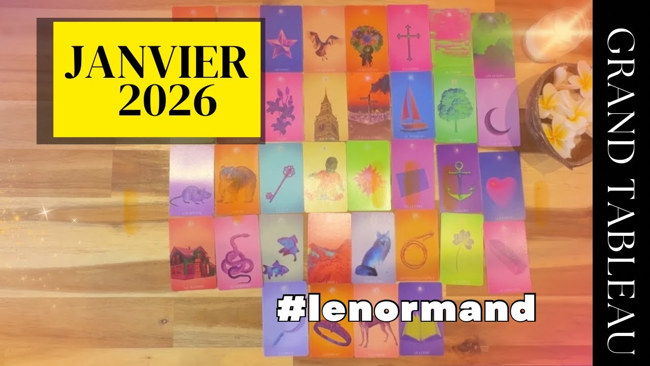 UNE OPPORTUNITÉ RAPIDE 🍀🤯 Le Petit Lenormand t’indique quoi saisir en janvier 2026 ✨