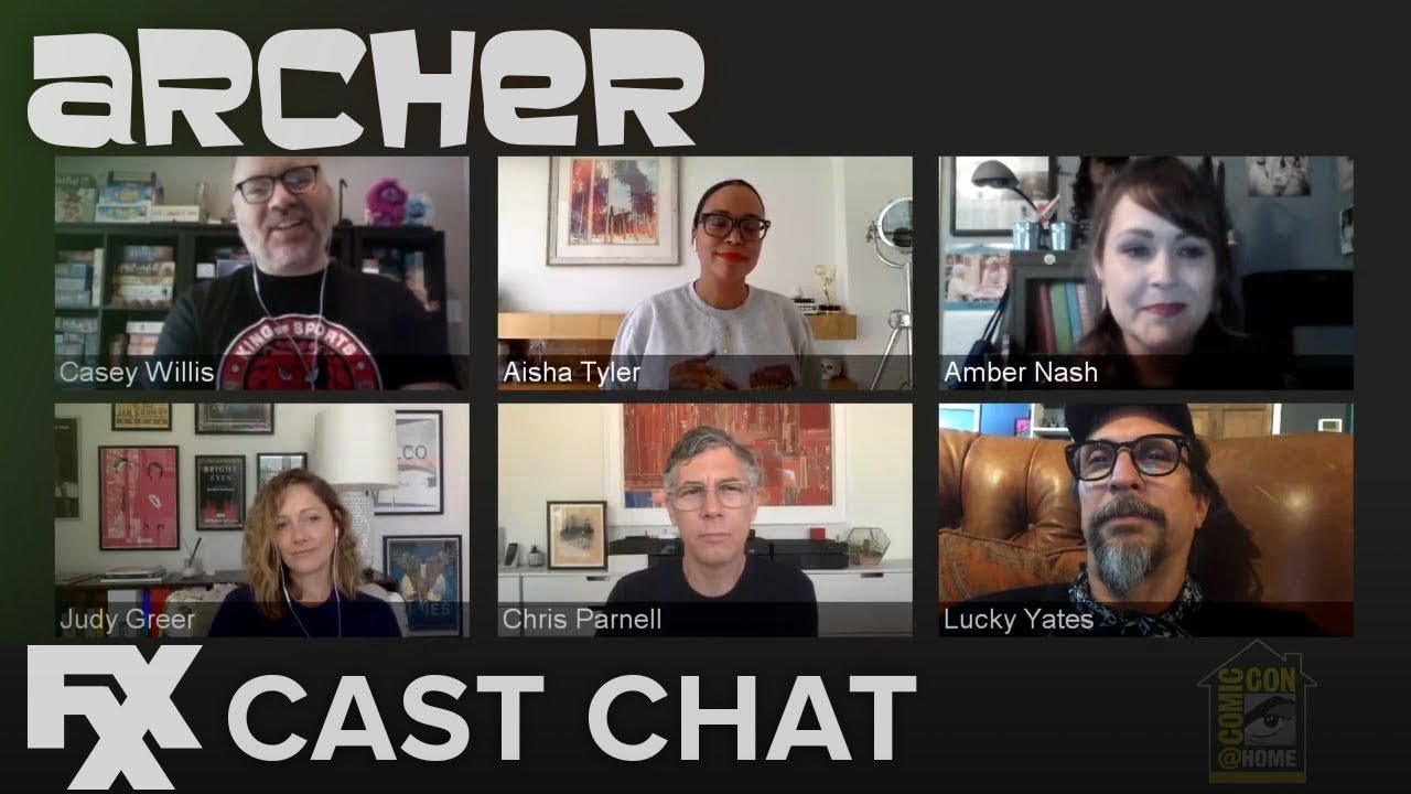 Archer | Season 11: Comic-Con at Home Panel Cast Chat | FXX