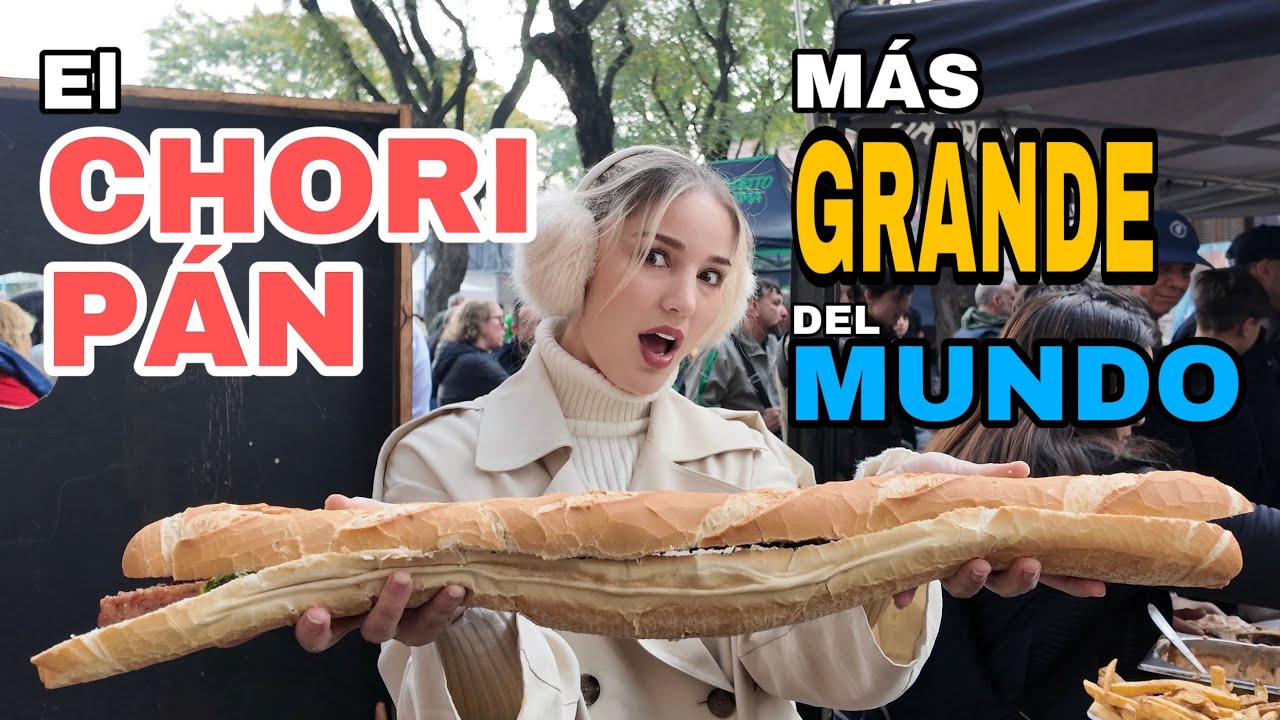 El CHORIPÁN más GRANDE del MUNDO 🇦🇷Feria de Mataderos