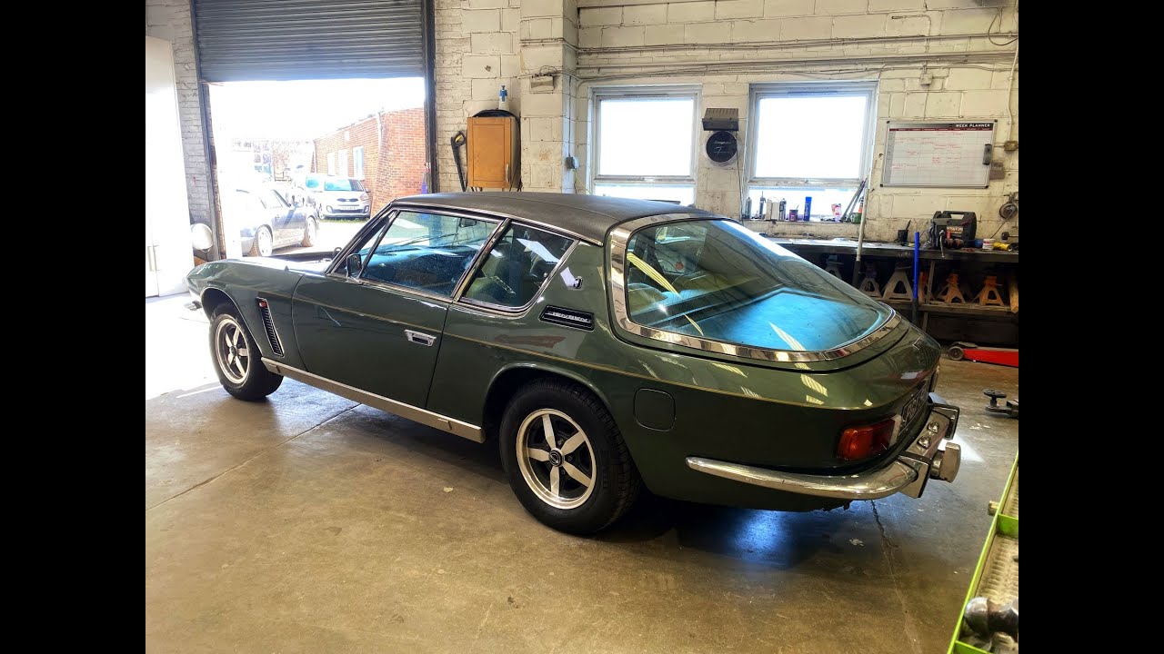 ICONIC. Classic Jensen Interceptor Body Restoration and Repaint