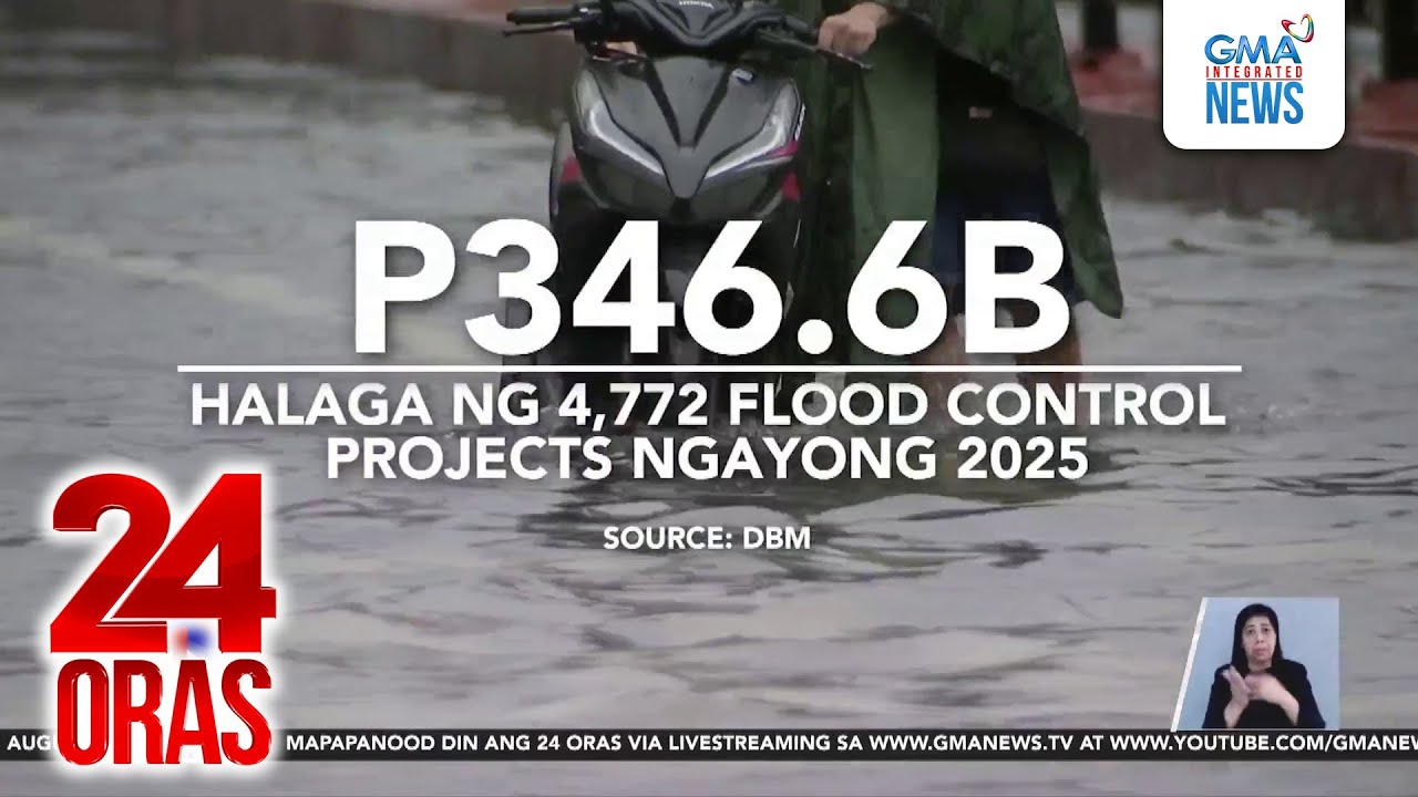 Estado ng halos 5,000 flood control projects sa buong bansa, pinabubusisi sa DPWH | 24 Oras